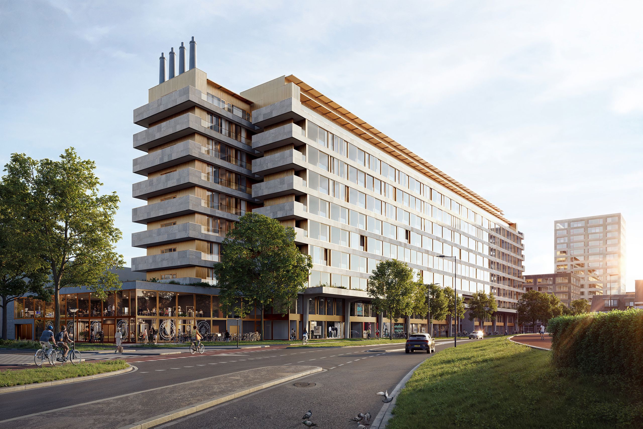 Transformatie 238 appartementen District-U Vlaardingen
